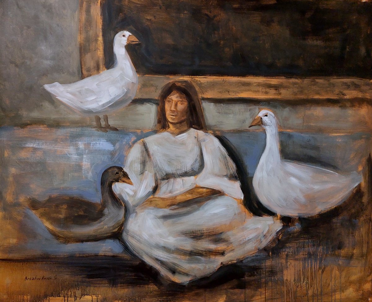  The Inner Circle By Svitlana Brazhnikova, 47 X 38, Artwork For Sale On Artfinder