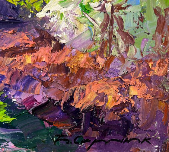 Village in the Spring Silence