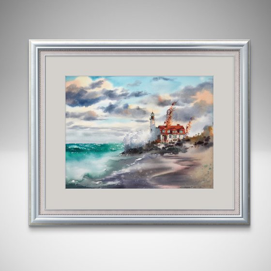 Before the storm Lighthouse #6