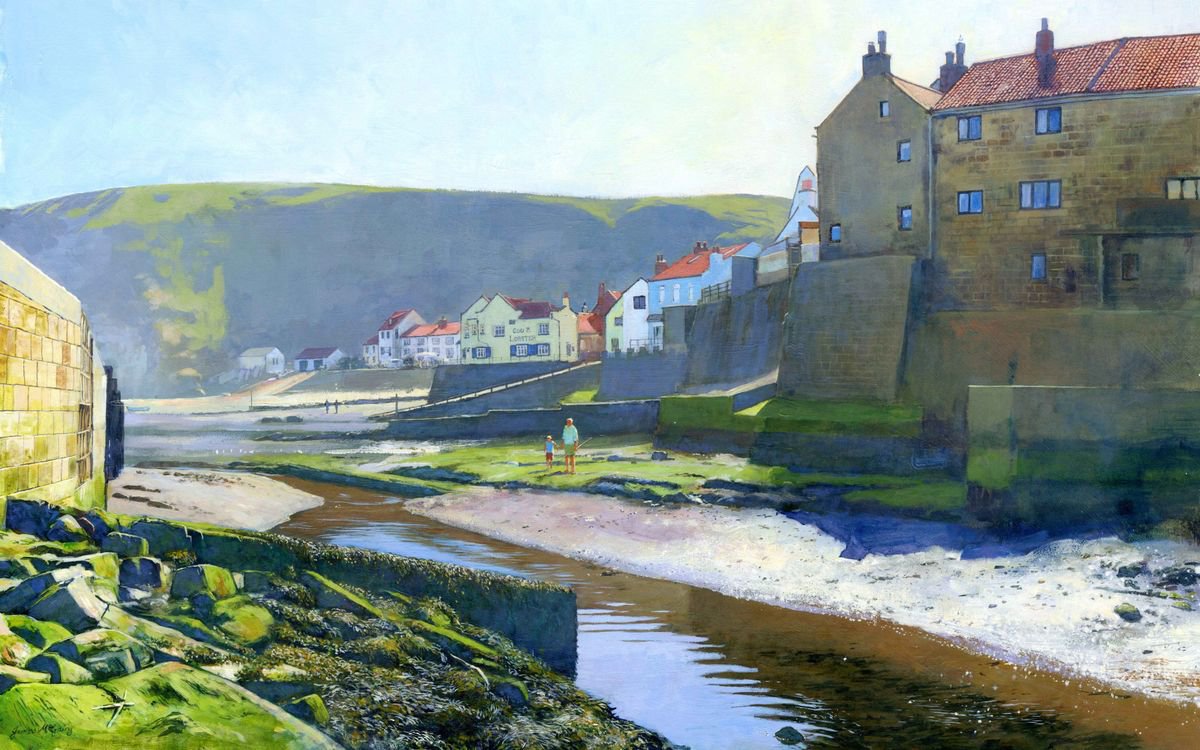Staithes Spring by James McGairy