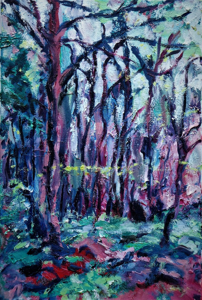 Walk in the woods 2 by Paul McKee