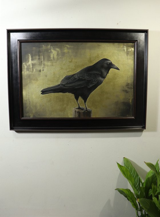 Golden Crow, Portrait of a Black Crows