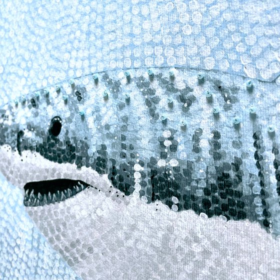 Beaded Great White Shark