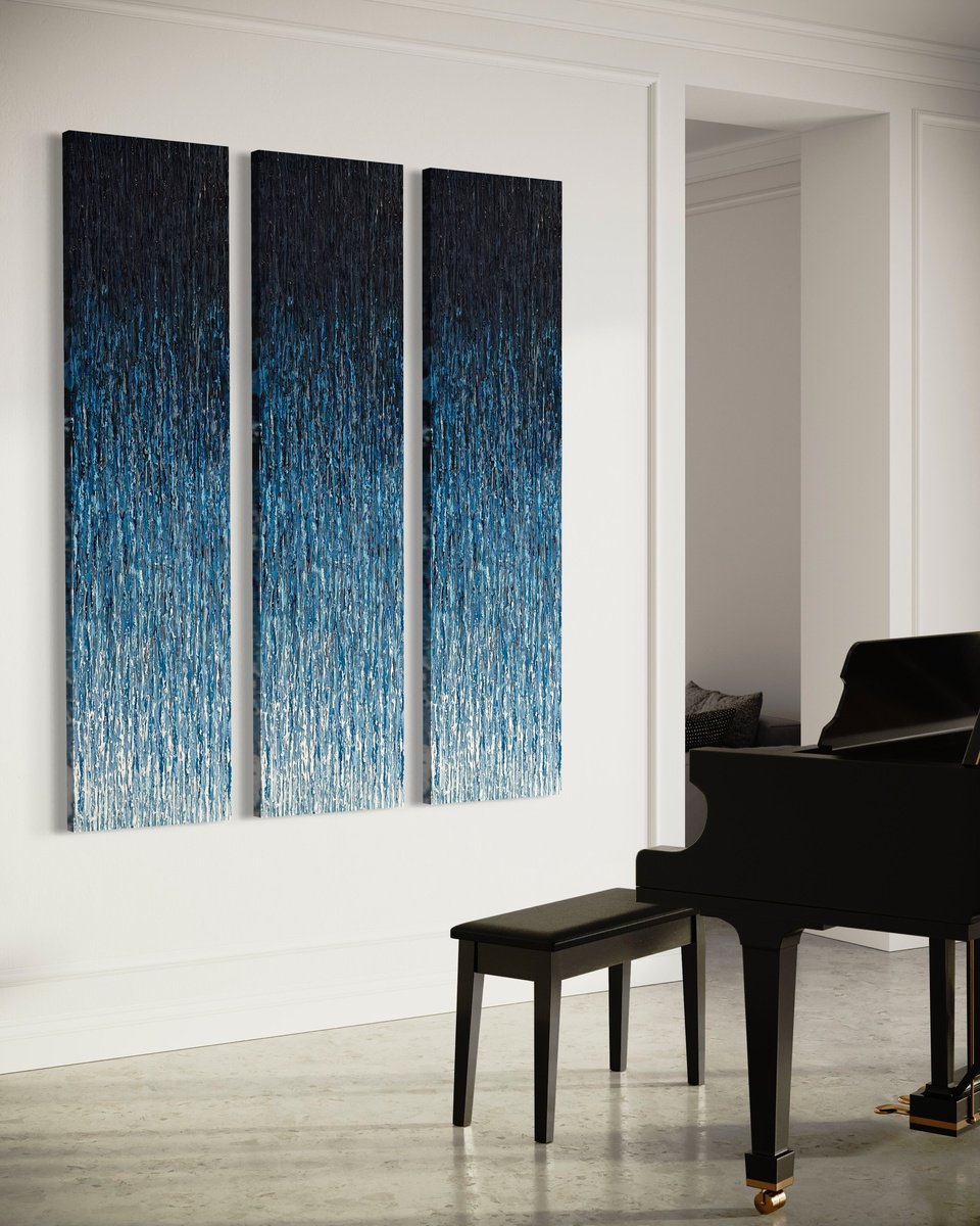 Abstract Acrylic Painting By Daniela Pasqualini, 66 X 80,