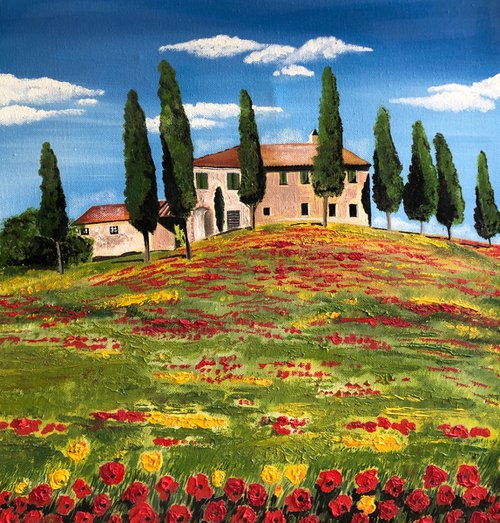 Tuscan Summer by MAGGIE  JUKES