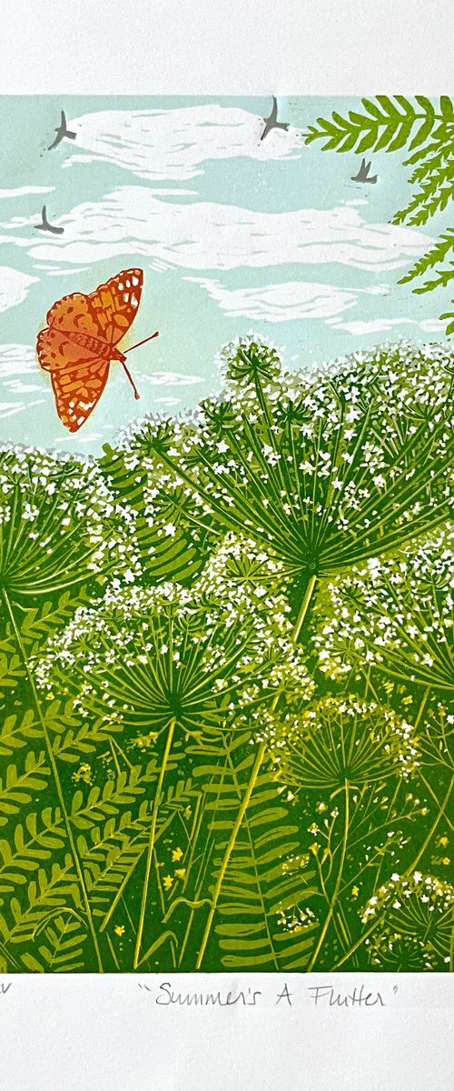 Summer’s A Flutter by Alison Headley