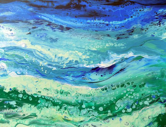 The sound of the sea