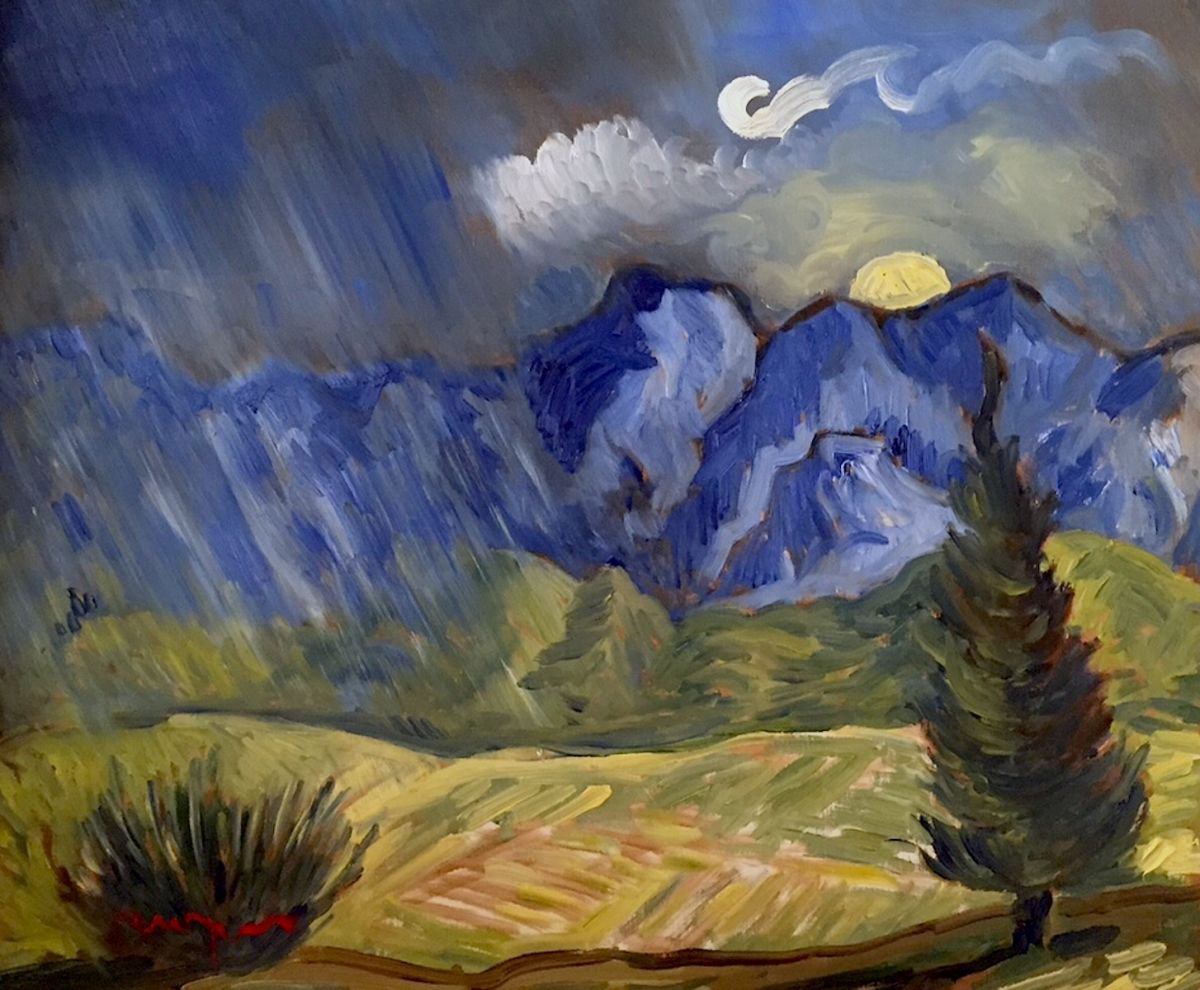 Rain at Night by Angus MacDonald