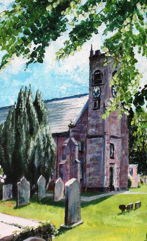 Woodford Church, Cheshire by Max Aitken