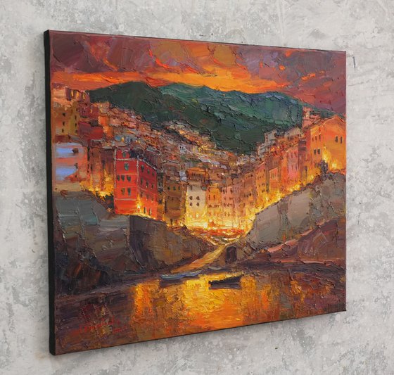 Evening Riomaggiore Italy