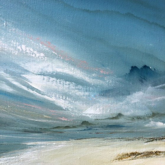 Dawn Awakens medium seascape painting