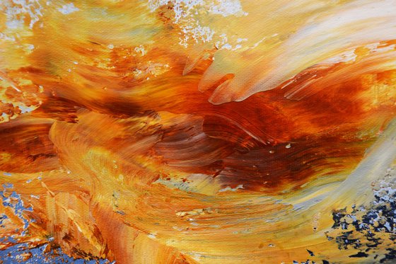 Echoes in Blue and Fire