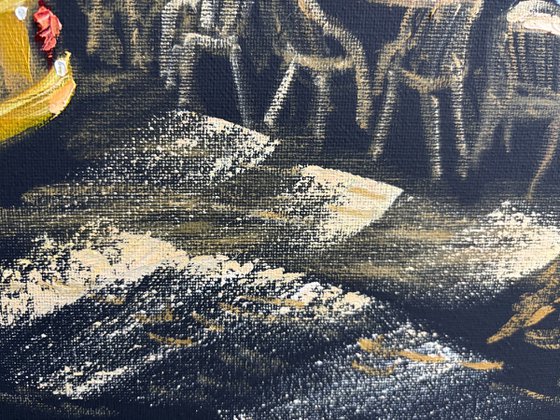 Night Glow in Dalen. PleinAir