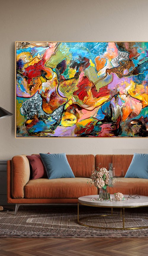 Abstract3 by Vishalandra Dakur