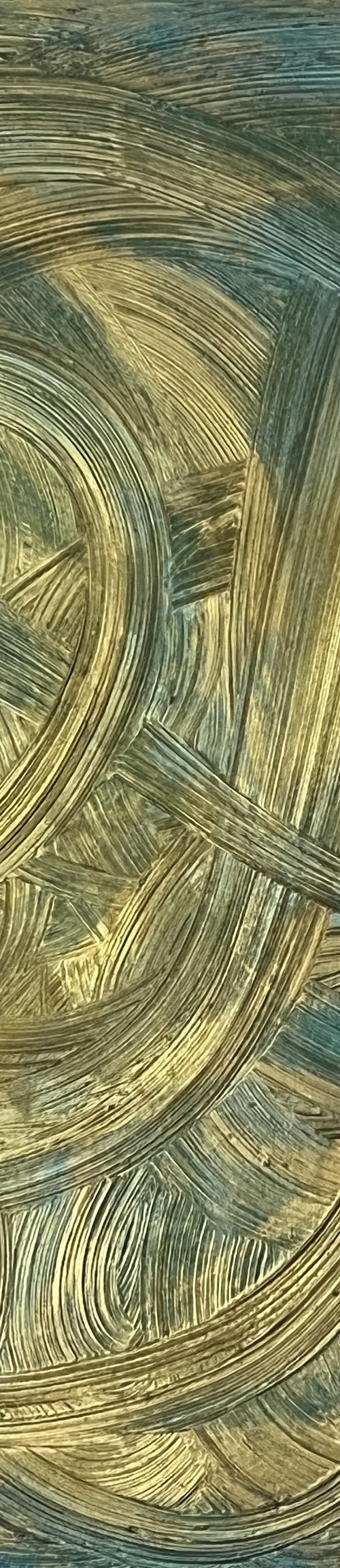 Gold Leaf 100x80x2 by Exclusive Arts