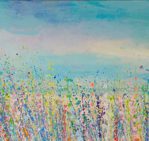 Pastel Day, Camber Sands by Sandy Dooley
