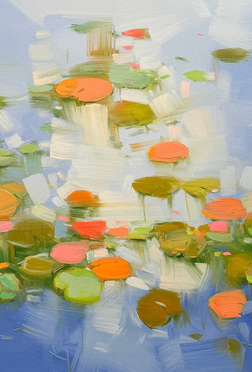 Lilies Pond by Vahe Yeremyan