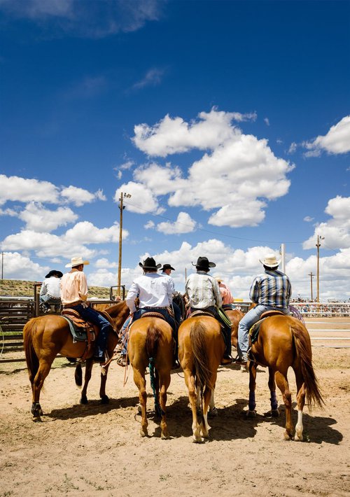 4th of July Rodeo I by Tom Hanslien