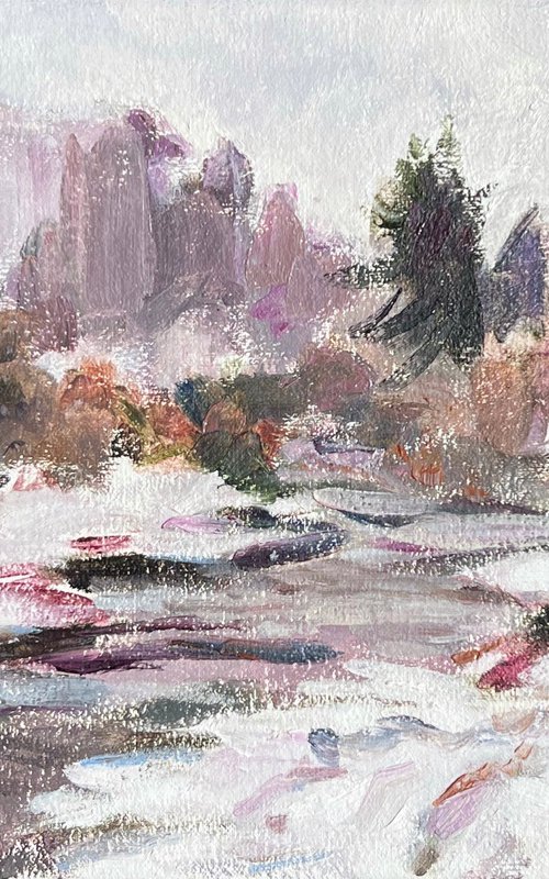 “Winter Etude” by Olha Dashkevych