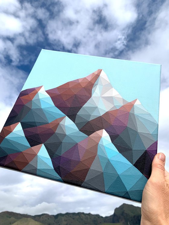 BLUE LILAC MOUNTAINS