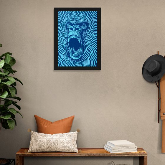 Crazy gorilla