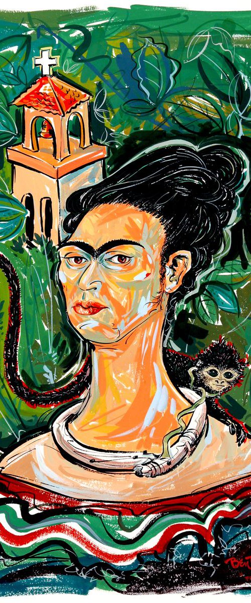 Frida Kahlo by Ben De Soto