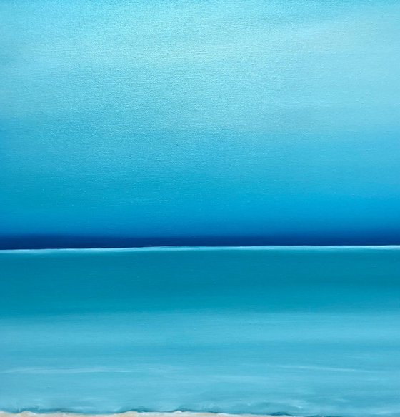 Ocean waves turquoise horizon Key West
