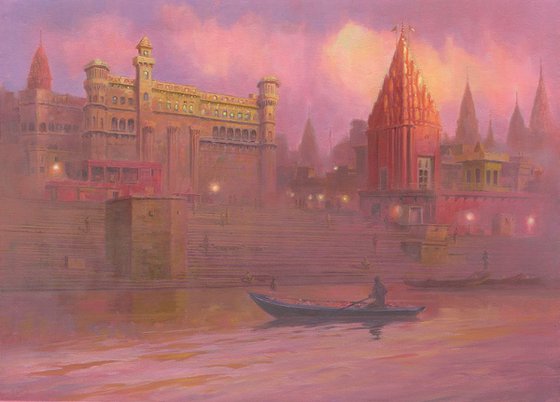 Sunrise On The Ganges