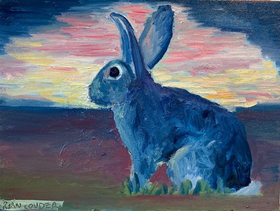 Rabbit At Dawn