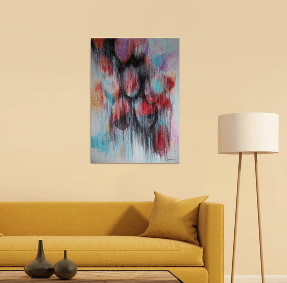 Multicolored Tulips 2