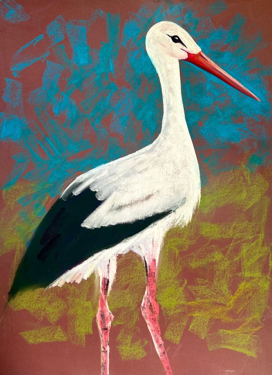 Stroks Heron Wader Ardea Hern