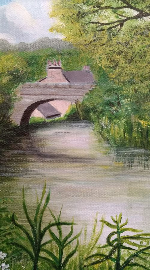 Cromford Canal, Derbyshire by Anne-Marie Ellis
