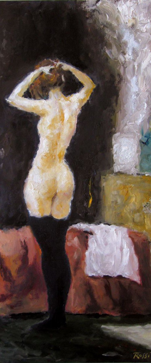 Nude in the Bedroom by Armando Rossi