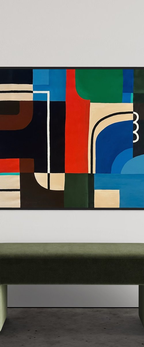 Geometric Playground by Samantha Malone
