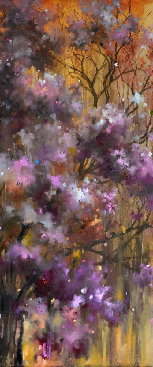 Blossoming. During a Lull by Zhanna Kondratenko