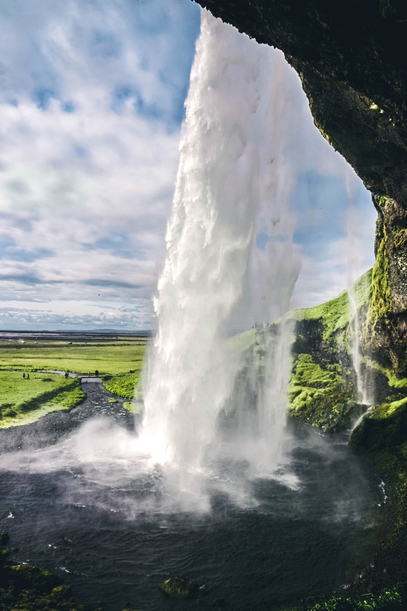 BEHIND THE WATERFALL by Fabio Accorri?