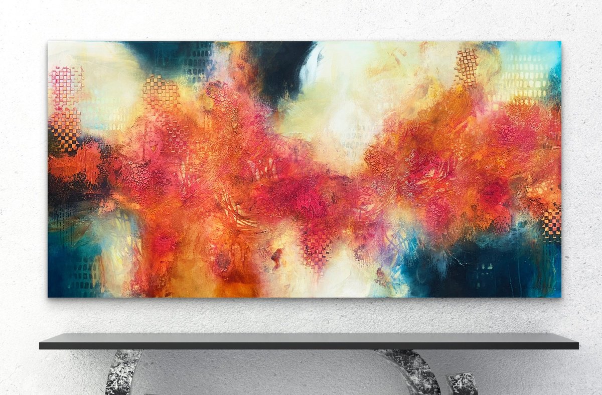  Sakura: The Story Of Pink By Andrada Anghel, 60 X 30, Artwork For Sale On Artfinder