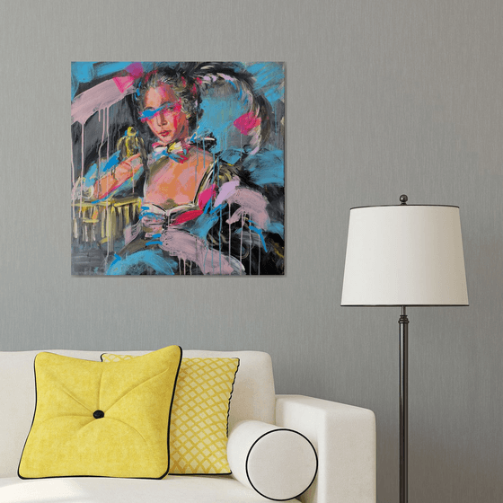 Woman with Bird