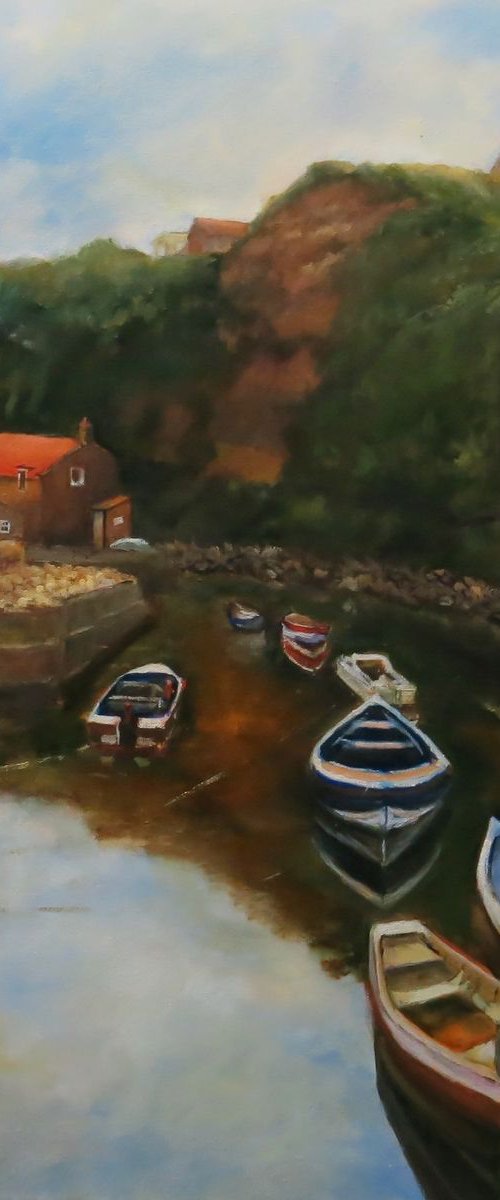 Staithes, North Yorkshire by Maureen Greenwood