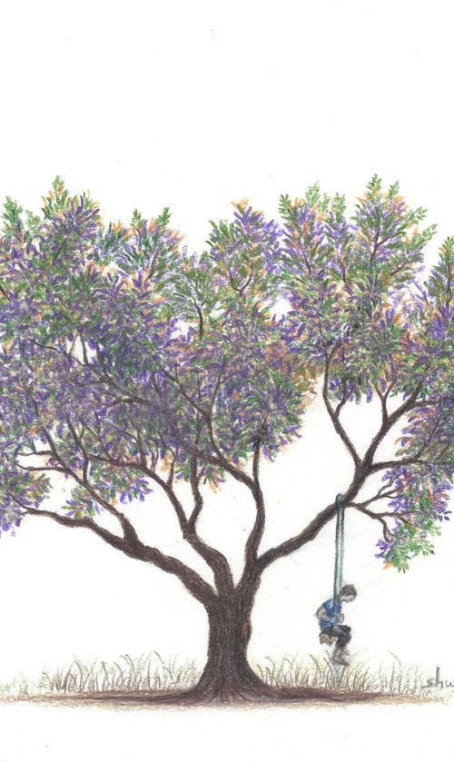 Purple Jacaranda by Shweta Mahajan