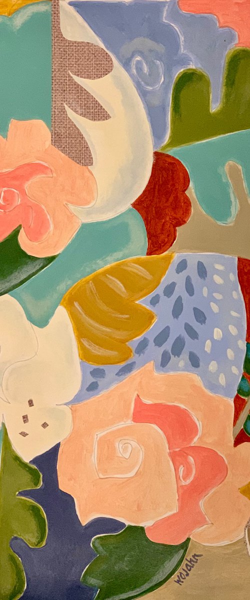 Melange of Flowers by Holly Wojahn