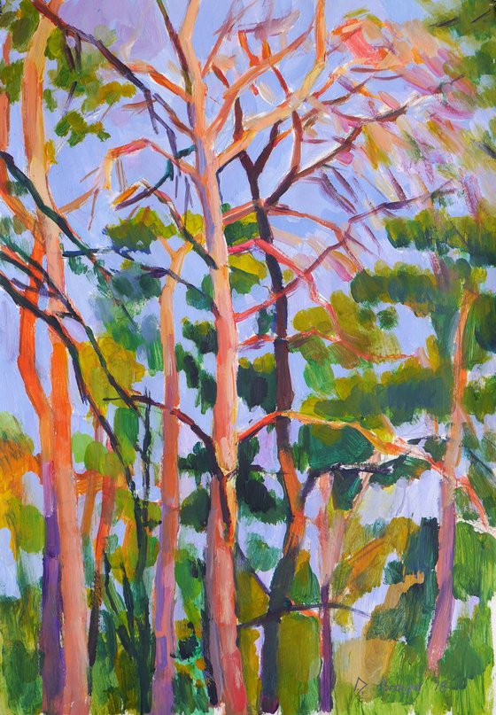 Plein air 18-10-2018 (autumn park) #0002