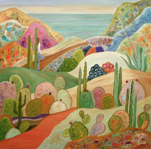 Desert In Bloom by Angeles M. Pomata