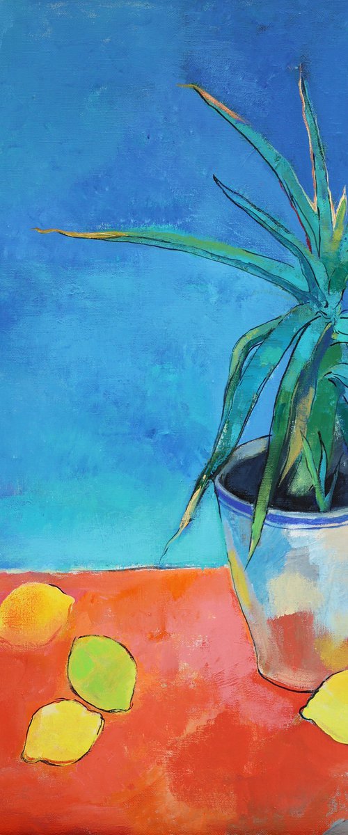 Aloe and 4 Lemons by Artem Andreichuk