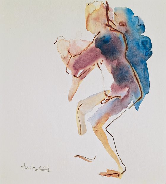 Diptych #1. Dancer