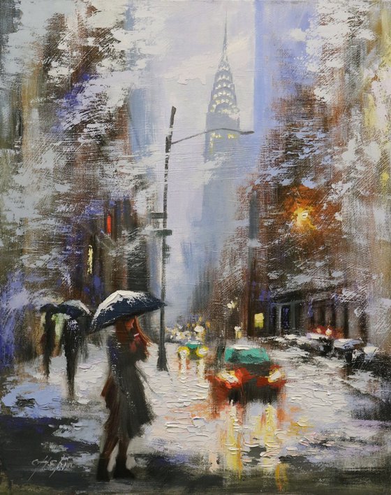 Winter Walkers in Lexington