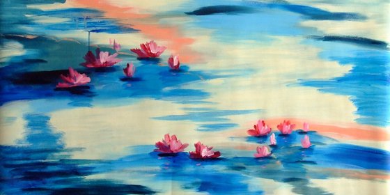 Lilies on the Pond #32