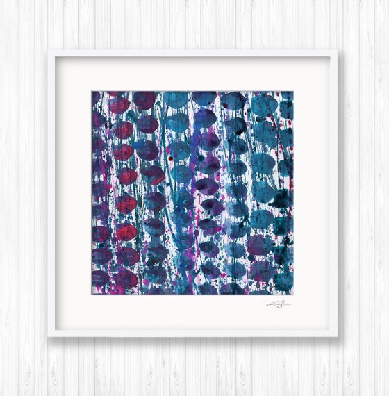 Color Jewel Magic 1 - Abstract Painting by Kathy Morton Stanion