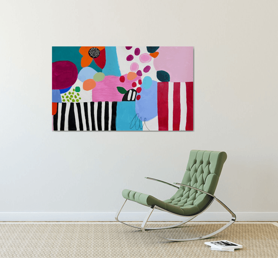 Dynamic Abstract painting