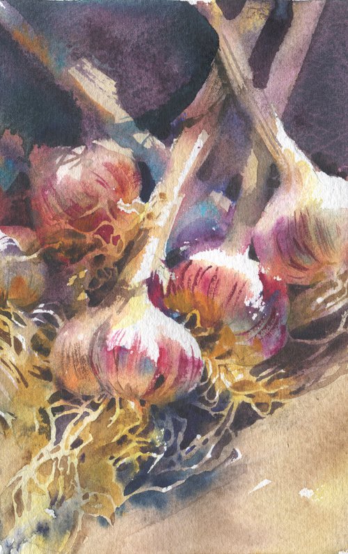 Garlic by Samira Yanushkova